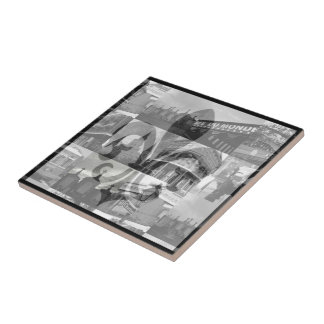 Carreau Collage de la Nouvelle-Orléans [trépied] - petit