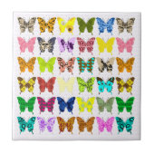 Carreau Collage de papillon (Devant)