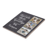 Carreau Collage de photos personnalisées pour animaux de c (Côté)