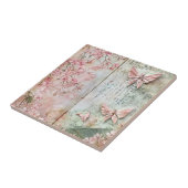 Carreau Collage Papillon Sakura Vintage (Côté)
