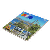 Carreau Collage photo Bonaire (Côté)