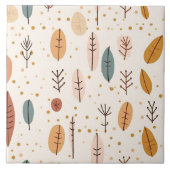 Carreau Collection Abstraite Retro tendance Boho (Devant)