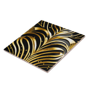 Carreau Collection Art déco Black Gold populaire