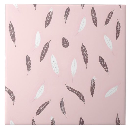 Carreau Collection Boho Plumes Luxe Populaire (Devant)