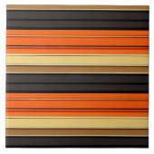 Carreau Collection d'automne tendance Orange (Devant)