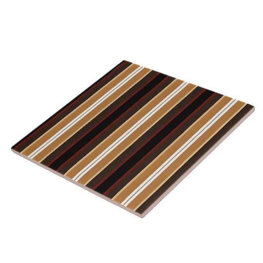 Carreau Collection de luxe Brown populaire d'automne (Côté)