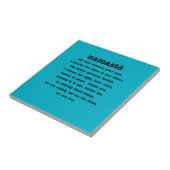 Carreau Collection de Namaste (Côté)