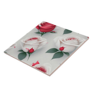 Carreau Collection de Roses d'amour Vintage populaire