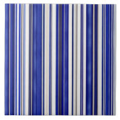 Carreau Collection été tendance Marine Blue Boat Stripes (Devant)