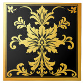 Carreau Collection florale tendance de luxe (Devant)