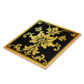 Carreau Collection florale tendance de luxe (Côté)