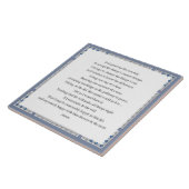 Carreau Collection inspirée de prière angélique de (Côté)