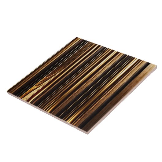 Carreau Collection Lamperia en bois d'or moderne (Côté)