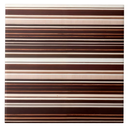 Carreau Collection moderne Brown Blanc Luxe Linge Texture (Devant)