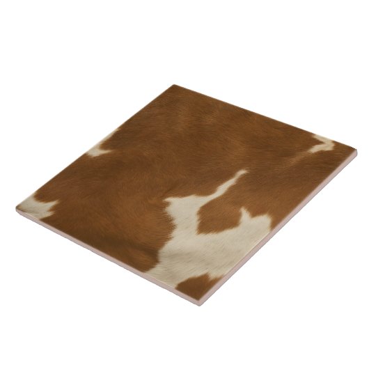 Carreau Collection moderne Vache Faux Cuir Élégante (Côté)
