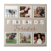 Carreau Collection photo moderne Beige Friends Forever (Devant)