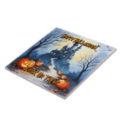 Carreau Collection Populaire Halloween Épouvantable Mignon (Côté)