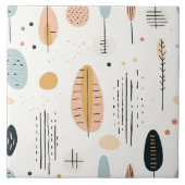 Carreau Collection Retro Boho Abstraite tendance (Devant)