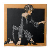 Carreau Collier de perle cassé (Devant)