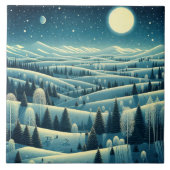 Carreau Collines d'hiver (Devant)