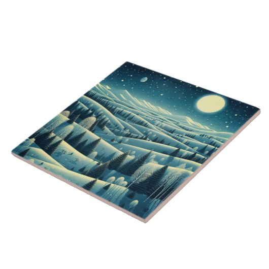 Carreau Collines d'hiver (Côté)