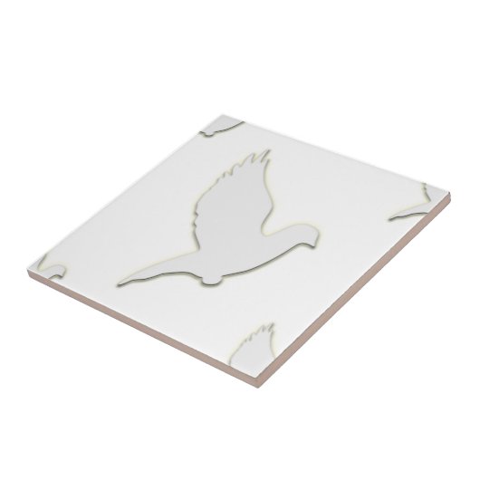 Carreau Colombe de blanc (Côté)