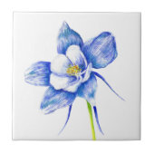 Carreau Colonne bleue (Devant)