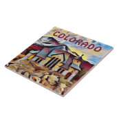 Carreau COLORADO - Chapelle sur le Rocher, Allenspark, CO (Côté)