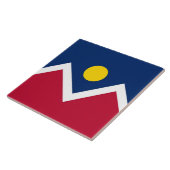 Carreau Colorado State, Denver City Drapeau (Côté)