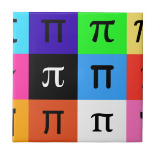 Carreau colorblock happy pi day