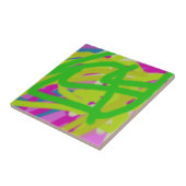 Carreau coloré 3748 art abstrait (Côté)