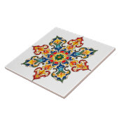 Carreau coloré, marocain, mosaïque, (Côté)