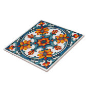 Carreau coloré, méditerranéen, mosaïque, (Côté)