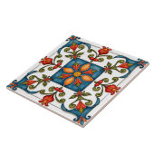 Carreau coloré, méditerranéen, mosaïque, (Côté)