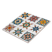 Carreau Coloré, Méditerranéen, mosaïque, Marocain, (Côté)