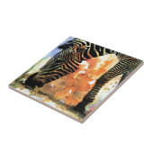 Carreau Coloré Zebra Grunge (Côté)