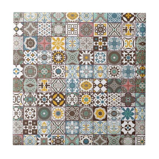 Carreau Colored Moroccan (Devant)