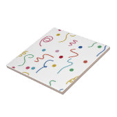 Carreau Colored Party Confetti Pattern (Côté)