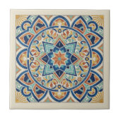 Carreau Colorful Mediterranean Pattern Pat#1 ID1195 (Devant)