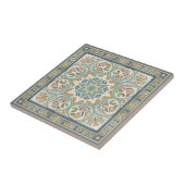 Carreau Colorful Mediterranean Pattern Pat#9 Teal ID1195 (Côté)