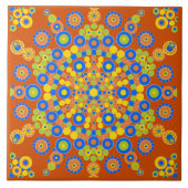 Carreau Colorful Moroccan Mosaic Ceramic Tile (Devant)