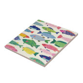 Carreau Colorful Sardines Seamless Pattern (1) (Côté)