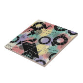 Carreau Colorful Urban Graffiti Pattern (10) (Côté)