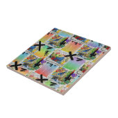 Carreau Colorful Urban Graffiti Pattern (14) (Côté)