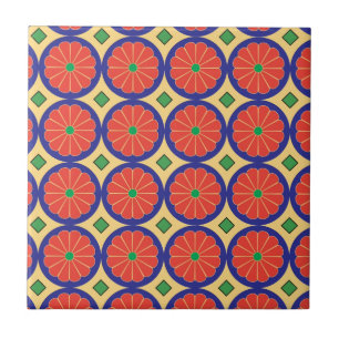 Carreau colorl seamleslieu pattern string