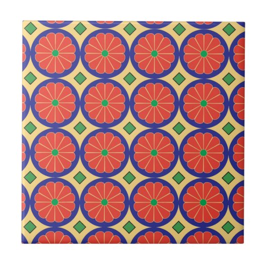 Carreau colorl seamleslieu pattern string (Devant)