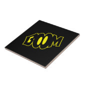 Carreau Comic Speech Bubbles Céramique Tile Boom Vos Coule (Côté)