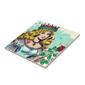 Carreau Comics vintage Cute Princess (Côté)