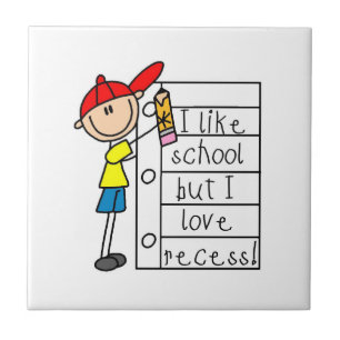 Carreau Comme l'amour scolaire Recess