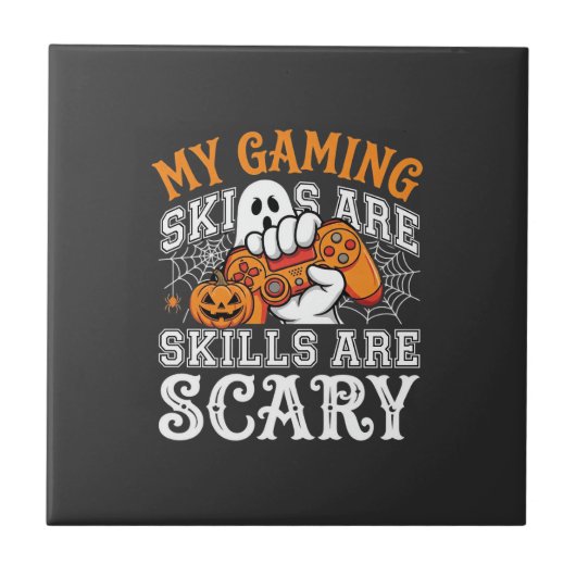 Carreau Compétences de jeu Halloween sont un contrôleur fa (Devant)